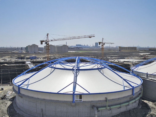 合肥市污水池加盖膜结构工程 - 哪里好